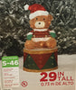Holiday Time Light-Up Bear with Drum 29 in Tall