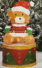 Holiday Time Light-Up Bear with Drum 29 in Tall