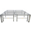 Hollywood Bed Bedder Base Full 54" Bed Support, Silver