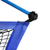 Hathaway Par 5 Golf Training Net System with Black Net and Royal Blue Trim