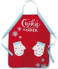 Hallmark North Pole Big Elf "Cookie Maker" & Little Elf "Cookie Taker" Apron ...
