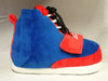 NFL Buffalo Bills Puffy Velcro Sneakers Slippers, Small