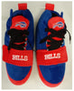 NFL Buffalo Bills Puffy Velcro Sneakers Slippers, Small