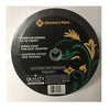 BLACK STRIPES GLITTER CHRISTMAS TREES WIRE EDGE RIBBON 2 1/2" Wide 50 Yds