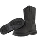 MuckBoots Men's Black Wellie Classic Composite Toe Work Boot, Size 14
