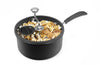 Zippy Snack Perfection Pop Black Stovetop Popcorn Popper 5 and half Quart