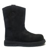 MuckBoots Men's Black Wellie Classic Composite Toe Work Boot, Size 10