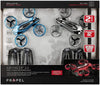 Propel Air Racer 2.0 Indoor/Outdoor Laser Battling Drones Blue/Silver 2-Pack