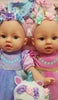 Celebrating Twins 15" Twin Baby Dolls with Blue Eyes A Magical Day-Unicorn