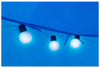 HearthSong 6-Foot Lighted Hideaway Canopy and Backyard Play Space Blue
