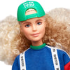 Barbie BMR1959 - Color Block Sweatshirt with Logo Tape & Striped Shorts