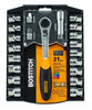 Bostitch 21-Piece 3/8-Inch Pass-Thru Socket Set