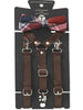 Troy James Genevieve 6-Piece Boy Bow Tie & Leather Suspenders Sets (7-10 Years)