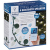 Bright Tunes String Lights 20 Faceted LED Blubs with 4 Bluetooth Speakers