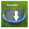 Replacement Skywalker Trampoline 14FT ROUND Frame Pad ONLY BRIGHT BLUE