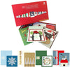 Burgoyne 30 Elegant Hand Crafted Christmas Cards with Matching Self-Seal Envelope