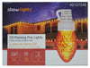 ShowLights C9 Flaming Fire Lights 20-Count Total Length 23-FT