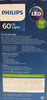 Philips 60ct Blue LED Faceted C6 Indoor/Outdoor String Lights