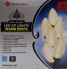 Member's Mark Ultra Bright LED C9 Lights Warm White, 50-Count