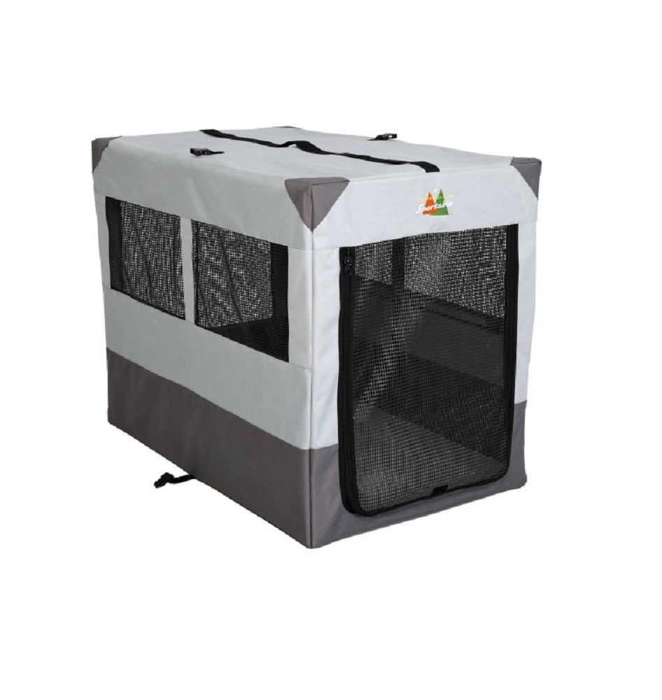 MidWest Canine Camper Sportable Portable Tent Crate, Large