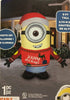 Gemmy Airblown 9' Tall Minion Carl In Sweater Christmas Inflatable Indoor Outdoor Holiday