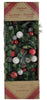 CG Hunter 9FT Pre-Lit Decorated Garland 90 LED Lights Pine Cones Ornaments Corded