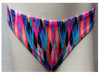 Xhilaration Women Cheeky Bikini Bottom Purple Orange Small
