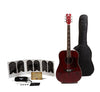 Keith Urban Acoustic American Vintage 40-piece Guitar Package, Cherry Red (Right)