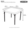 Lifetime Products Children's 24" Square Folding Table