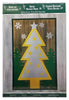 Rustic Holiday Wall Hanging - Christmas Tree - 24" x 36"