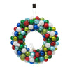 Decor 16" Shatter Resistant Christmas Ball Wreath, Muti-Color