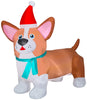 Holiday Time Inflatable Corgi 6' wide by Gemmy Industries
