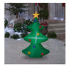 Home Accents 3.51 ft. Pre-lit Inflatable Christmas Tree Airblown Yard Display