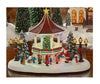 30-Piece Christmas Village with Lighted Gazebo and Music