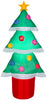 Gemmy Inflatable 4 FT Tall Christmas Tree Holiday Time