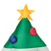 Gemmy Inflatable 4 FT Tall Christmas Tree Holiday Time