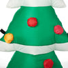 Gemmy Inflatable 4 FT Tall Christmas Tree Holiday Time