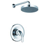 Sheffield Home Single Handle Rain Shower Faucet, Polished Chrome EB90