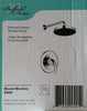 Sheffield Home Single Handle Rain Shower Faucet, Polished Chrome EB90