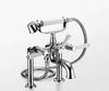 TOTO TB784DD#CP Clayton Deck Mounted Faucet, Brushed Nickel
