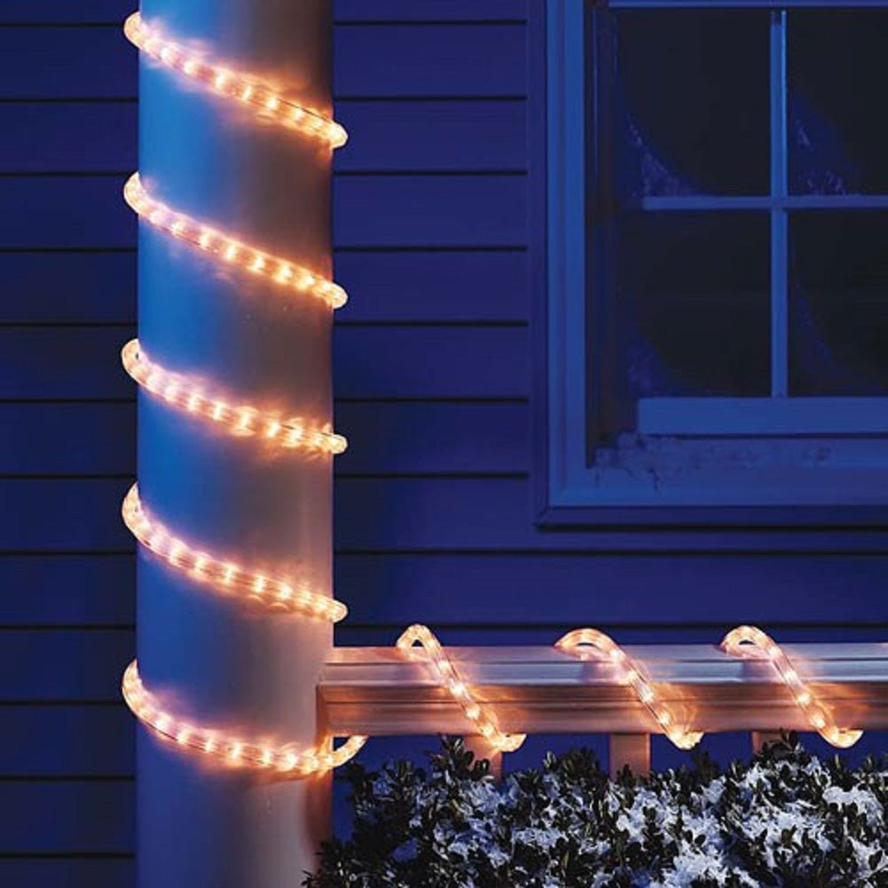 Holiday Time Christmas Lights 18' Crystalized Rope Light Clear