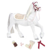 Our Generation Holiday Clydesdale Horse and Accessories 20"