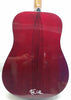 Keith Urban Acoustic Electric Guitar Black Label Platinum 50-Pc, Cranberry Right-Handed