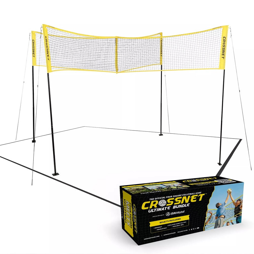 Crossnet Ultimate Bundle - The Official Four Square VolleyBall Game
