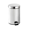 Croydex Britannia Stainless Steel Three Litre Pedal Bin with Polished Chrome Finish