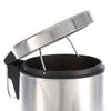Croydex Britannia Stainless Steel Three Litre Pedal Bin with Polished Chrome Finish