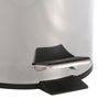 Croydex Britannia Stainless Steel Three Litre Pedal Bin with Polished Chrome Finish