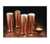 Member's Mark 20 oz Double Walled Hammered Pilsner, Set of 4