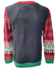 Men's Ugly Holiday Pullover Sweaters Reindeer Large