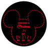 Disney Magic Holiday Mickey Mouse Countdown Lightshow Projector Red Light